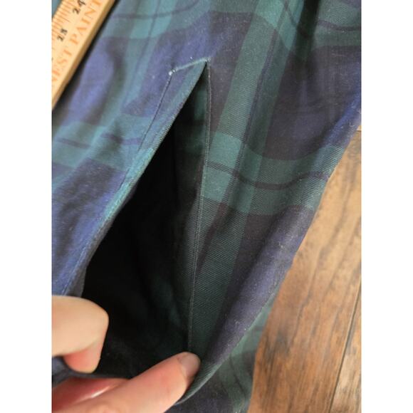 Polo Ralph Lauren Jacket Blue Green Plaid Tartan Full Zip Jacket Men’s 2XB - Picture 5 of 14